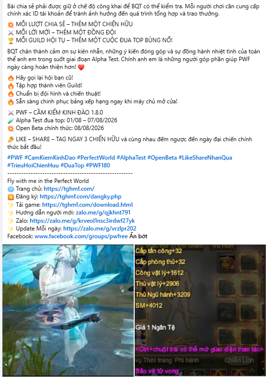 Hướng dẫn sự kiện Like và Share